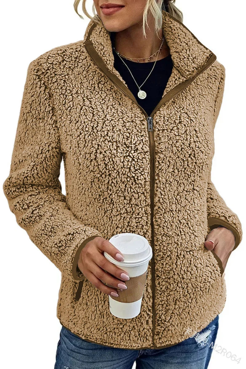 Sofia™ | Elegant Casual Fleecejakke