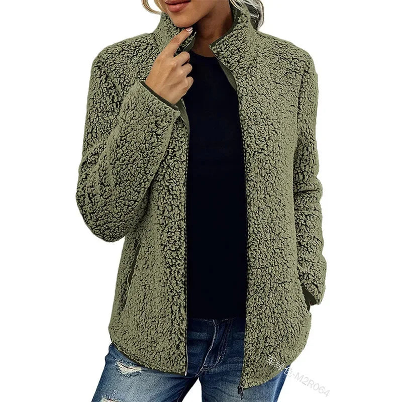 Sofia™ | Elegant Casual Fleecejakke