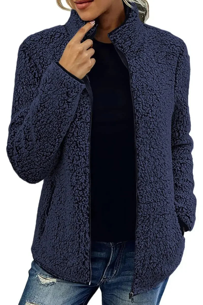 Sofia™ | Elegant Casual Fleecejakke