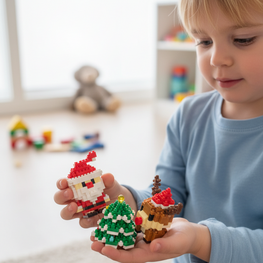 Byggeklods julefigurer – sjov for hele familien