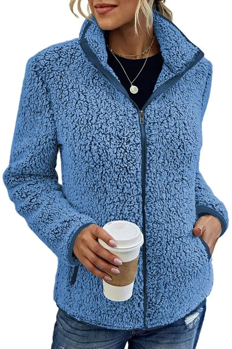 Sofia™ | Elegant Casual Fleecejakke
