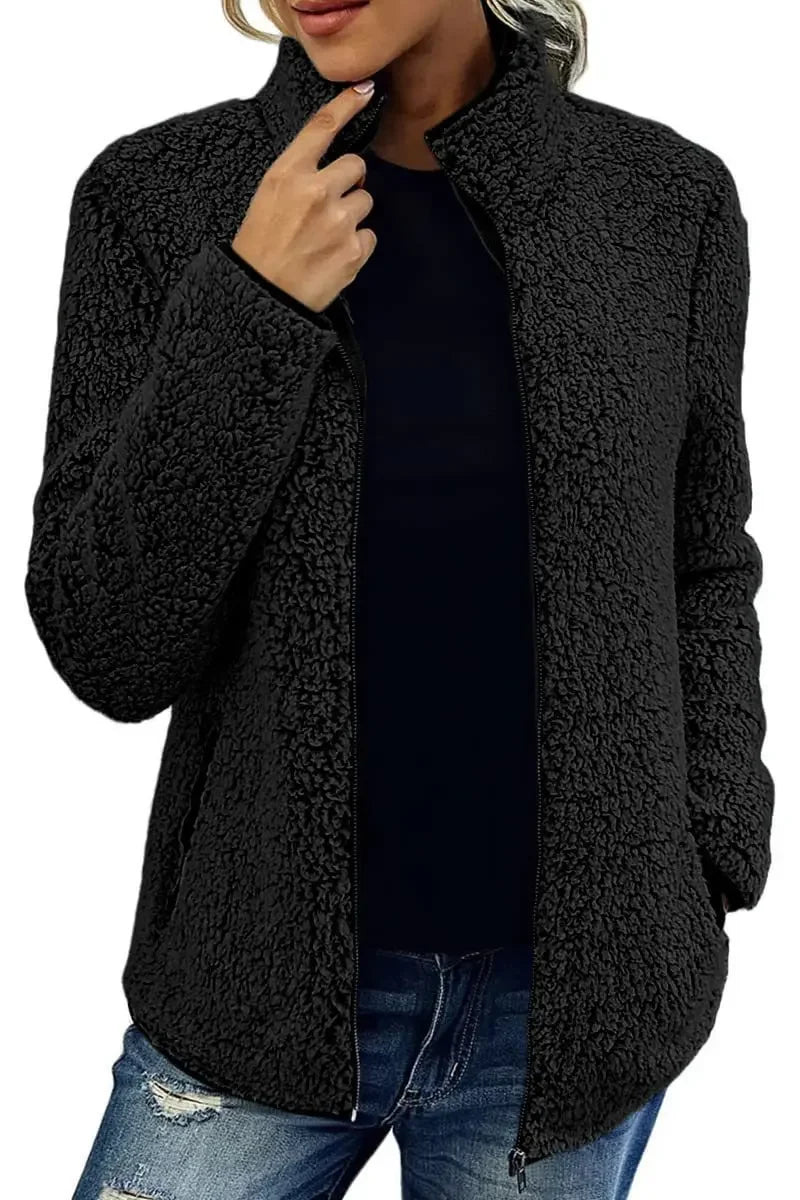 Sofia™ | Elegant Casual Fleecejakke