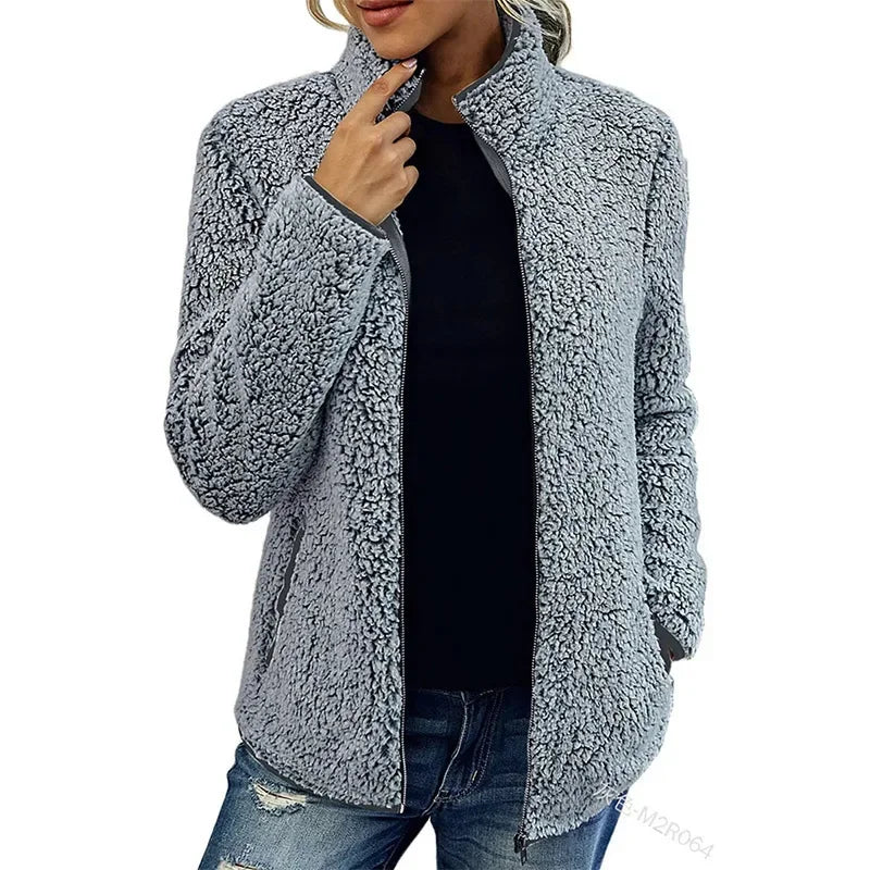 Sofia™ | Elegant Casual Fleecejakke