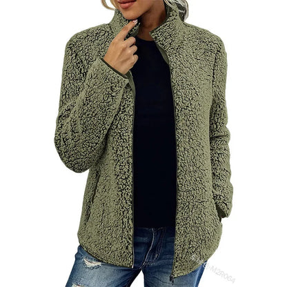 Sofia™ | Elegant Casual Fleecejakke