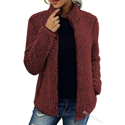 Sofia™ | Elegant Casual Fleecejakke