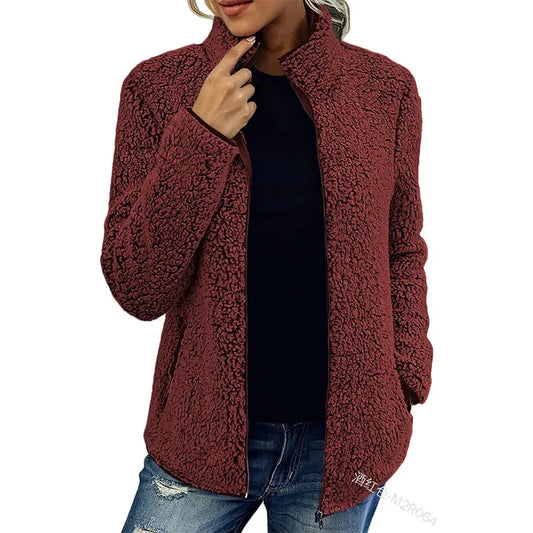 Sofia™ | Elegant Casual Fleecejakke