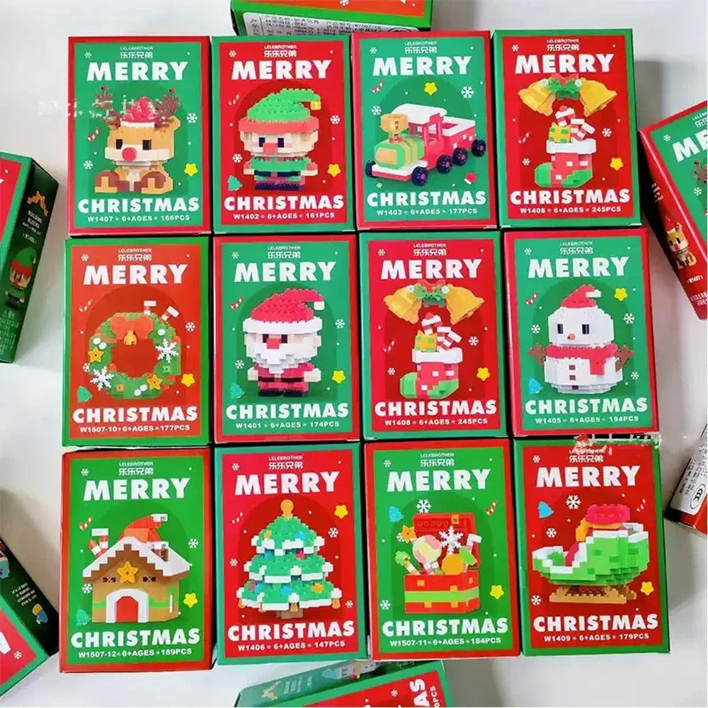 Byggeklods julefigurer – sjov for hele familien